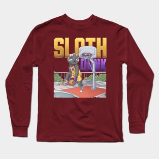 Sloth Dunk Long Sleeve T-Shirt